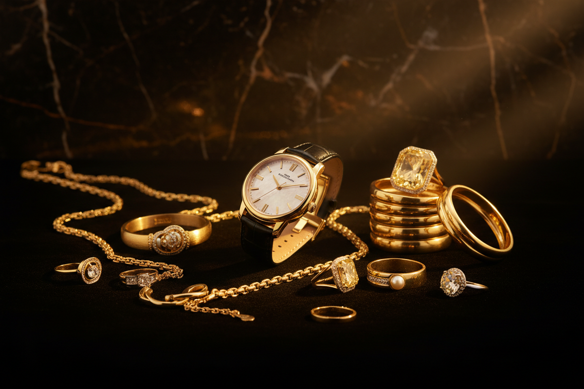 Golden Prestige: The Art of Timeless Luxury