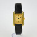 CARTIER MUST TANK SV925 WATCH WITH BOX