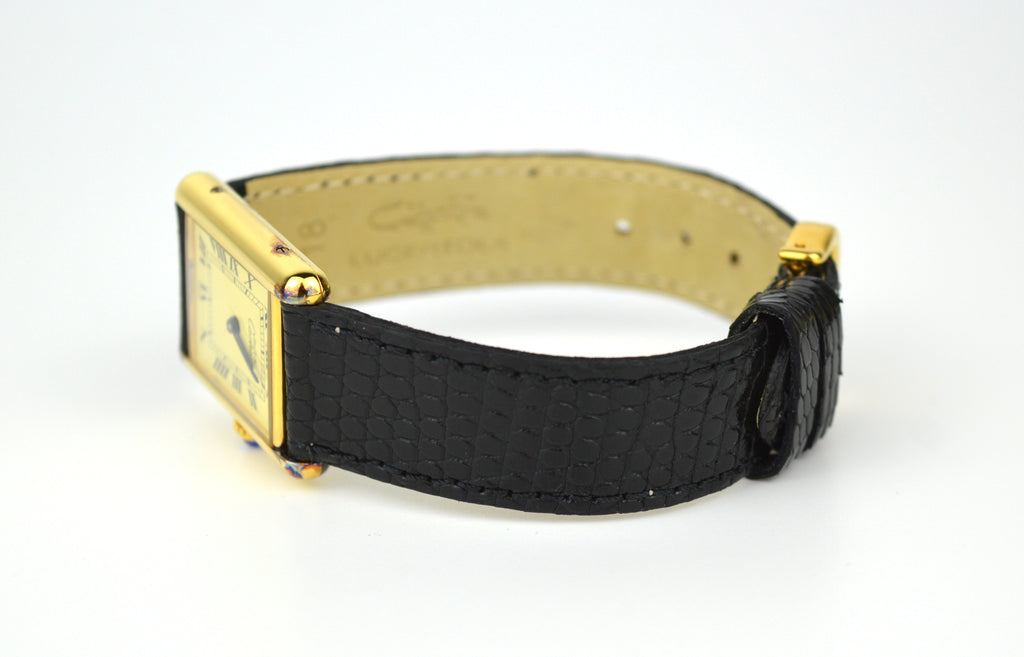 CARTIER MUST TANK LM 59000 WITH WATCH