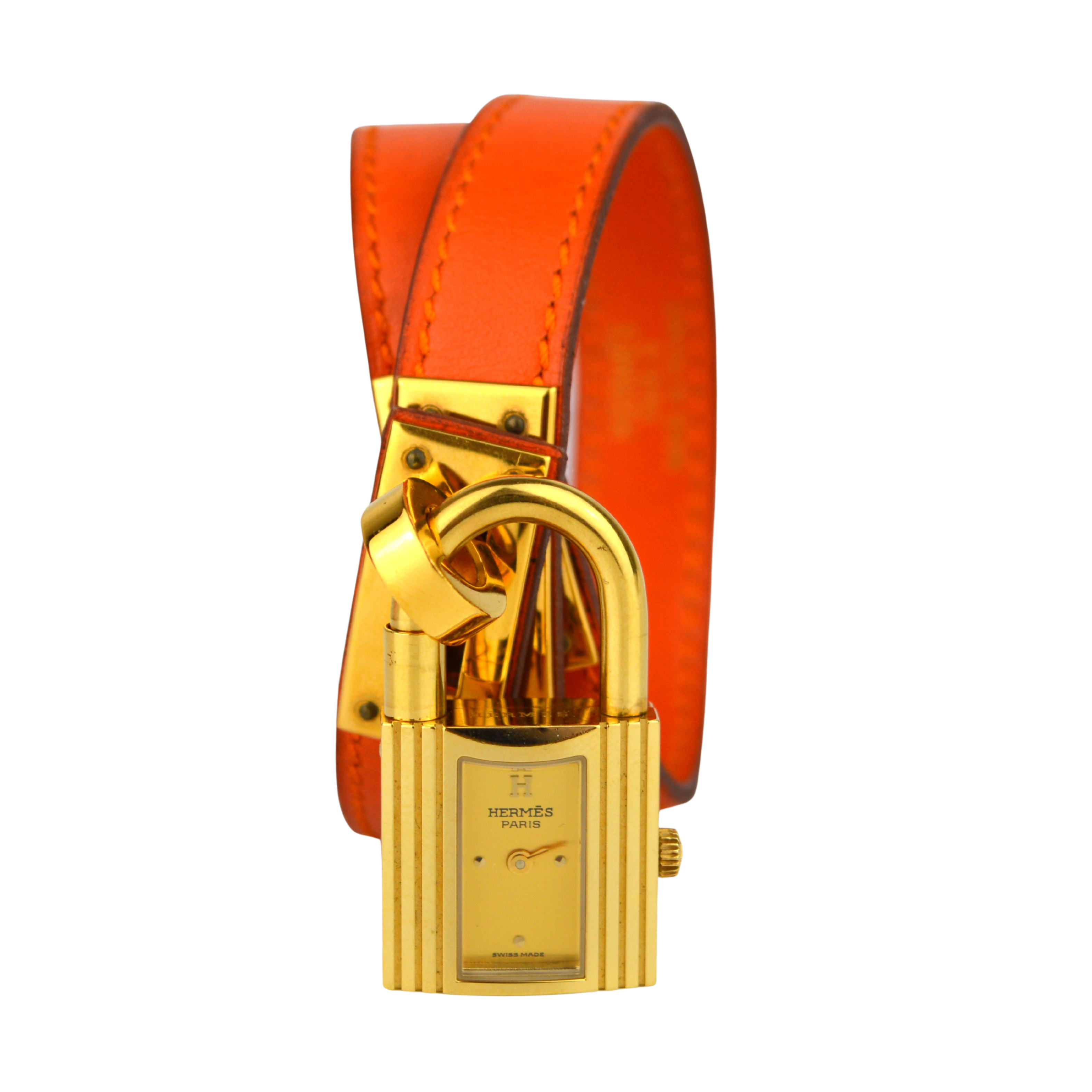 Hermes Kelly Double Tour Watch with Box