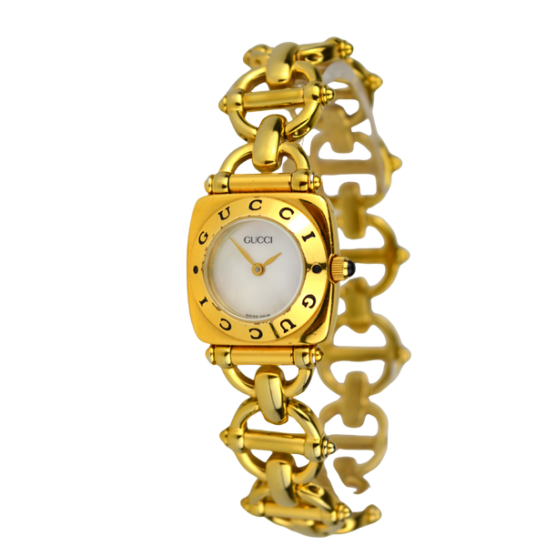 Gucci 6400L Shell Dial Vintage Watch