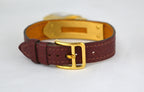 Hermes Kelly Bordeaux Vintage Watch