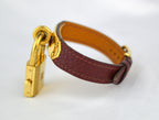 Hermes Kelly Bordeaux Vintage Watch
