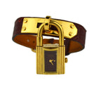 Hermes Kelly Bordeaux Vintage Watch