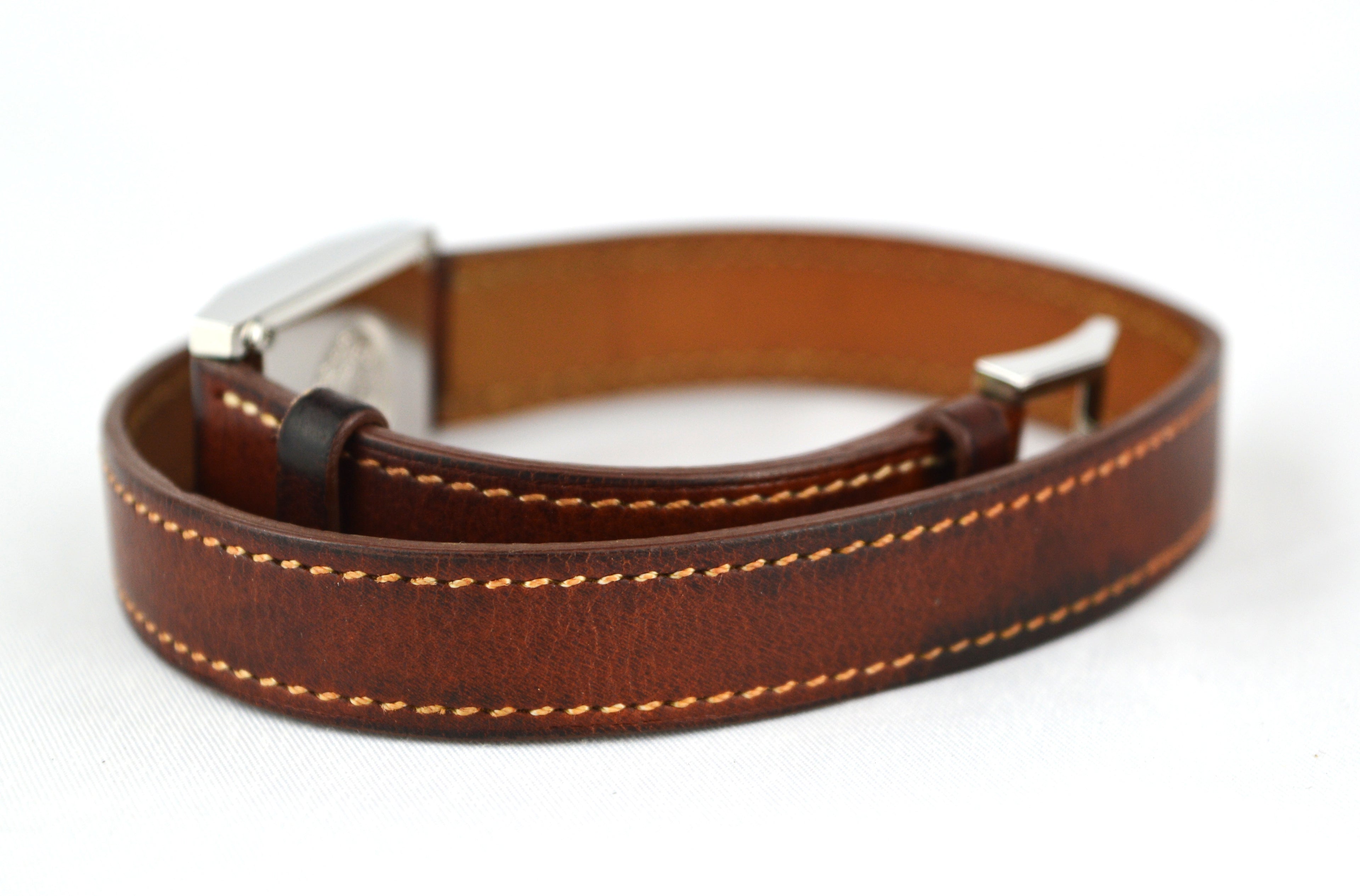 HERMES TANDEM DOUBLE TOUR WATCH WITH BOX