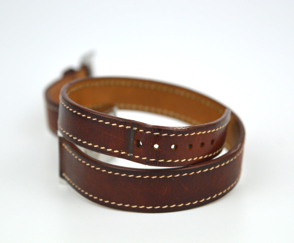 HERMES TANDEM DOUBLE TOUR STRAP WATCH