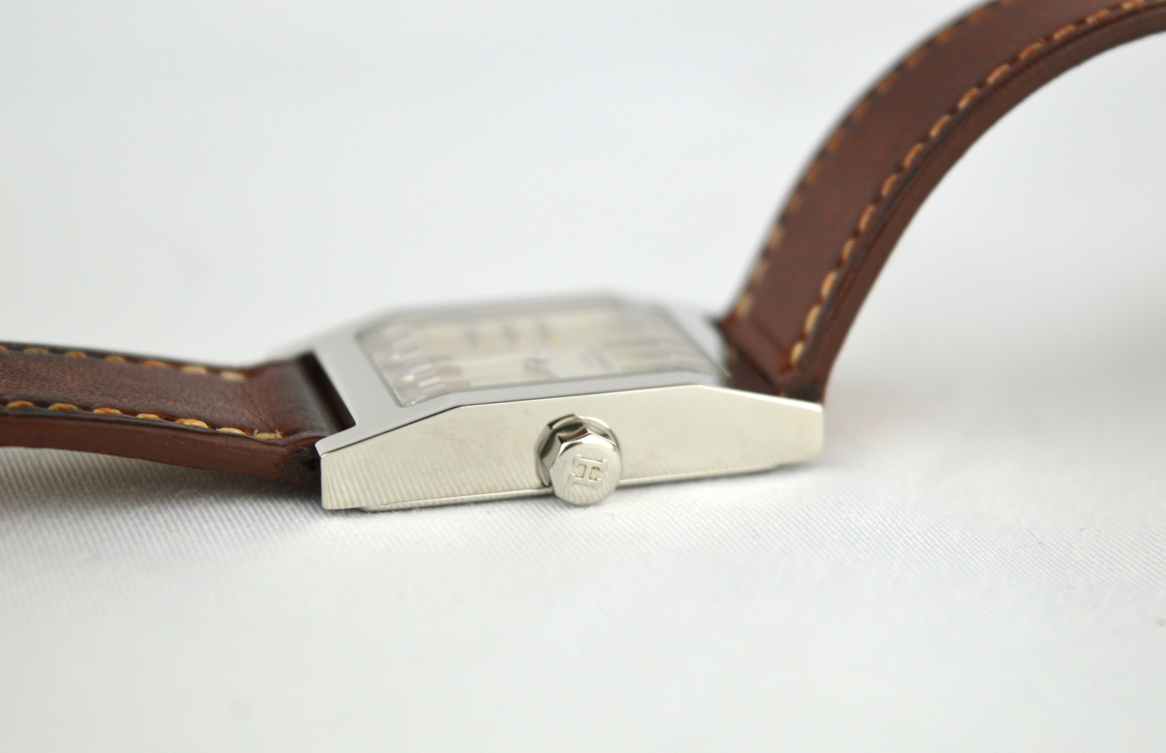 HERMES TANDEM DOUBLE TOUR WATCH WITH BOX