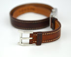 HERMES TANDEM DOUBLE TOUR STRAP WATCH