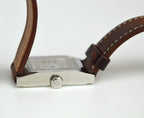 HERMES TANDEM DOUBLE TOUR STRAP WATCH