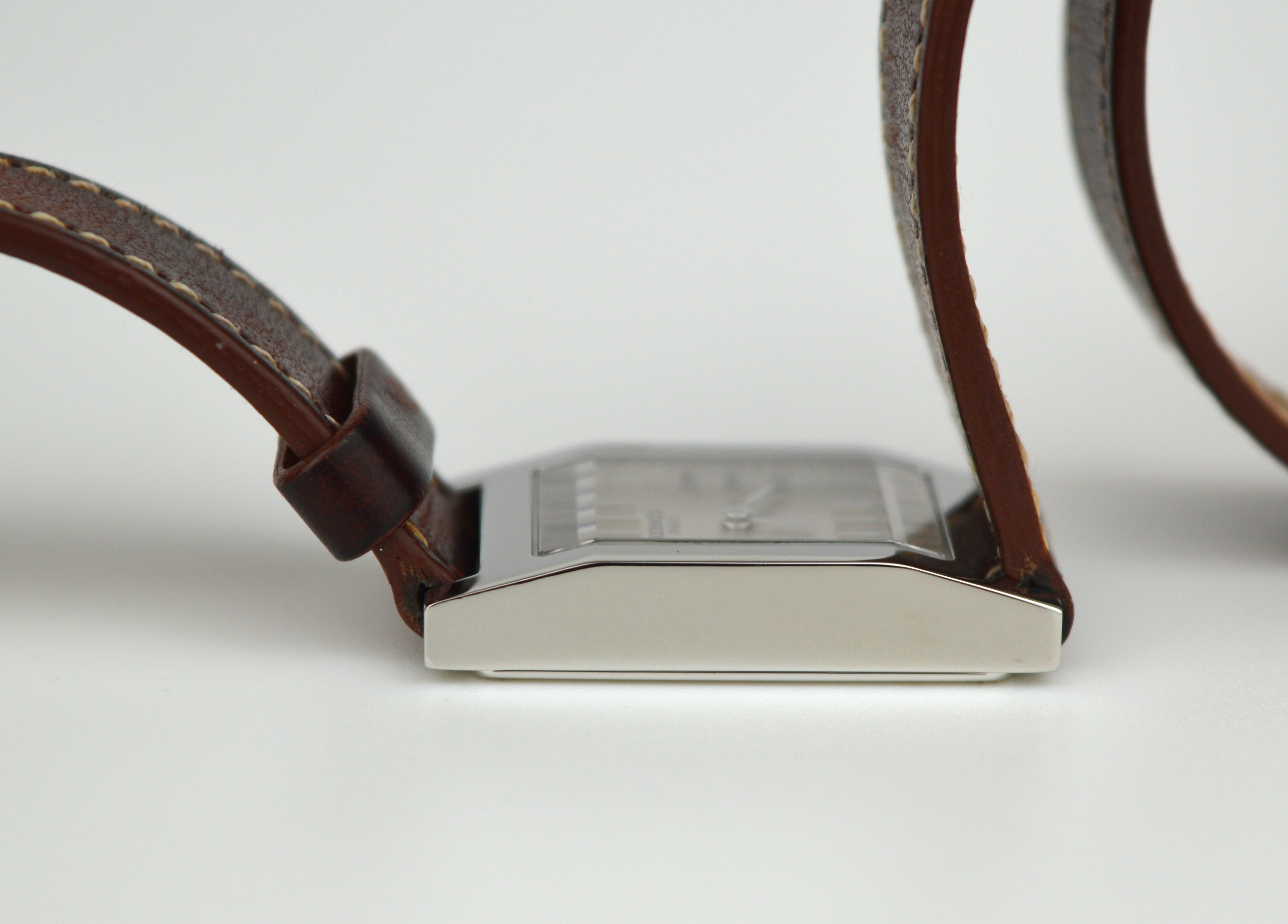 HERMES TANDEM DOUBLE TOUR STRAP WATCH