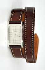 HERMES TANDEM DOUBLE TOUR STRAP WATCH