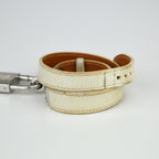 Hermès Kelly Silver Double Tour Watch with Box (KE1.210)