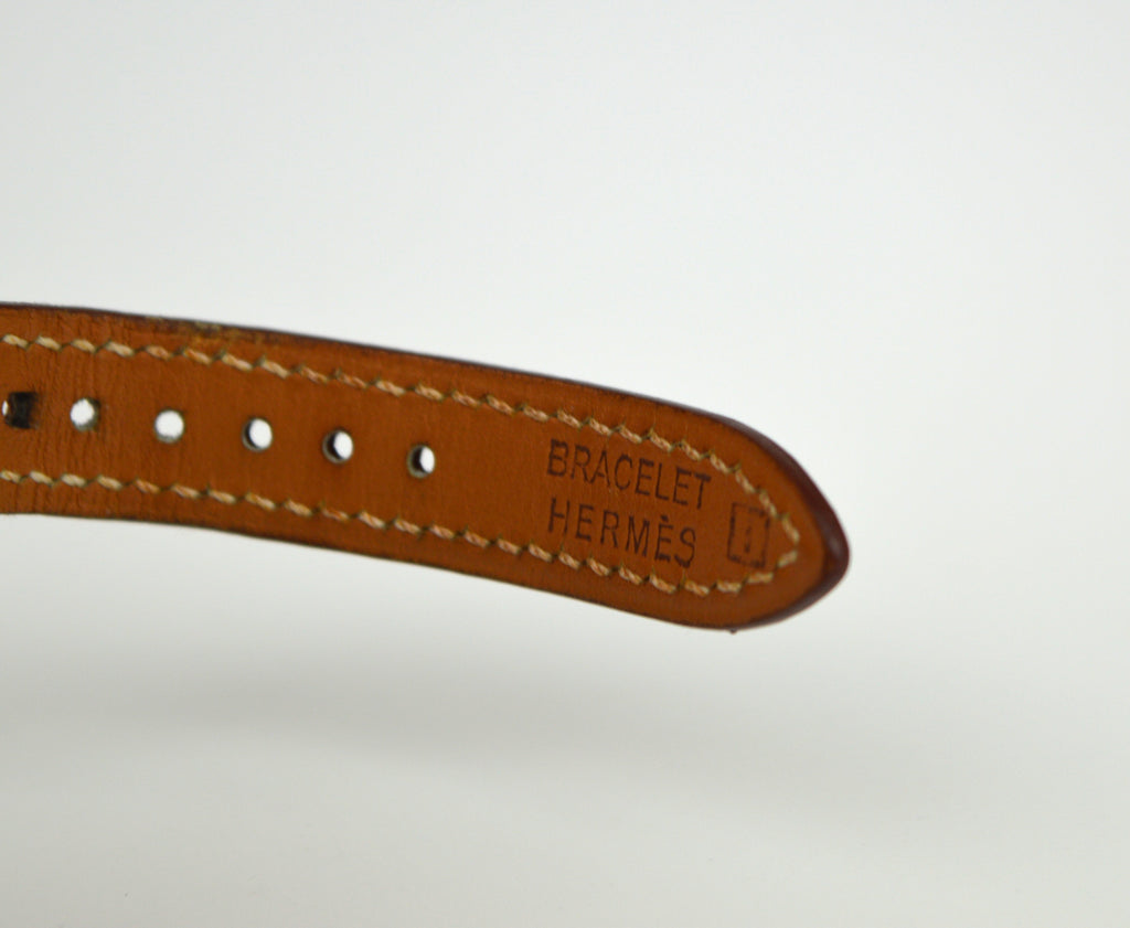 HERMES TANDEM DOUBLE TOUR STRAP WATCH