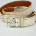 Hermès Kelly Silver Double Tour Watch with Box (KE1.210)