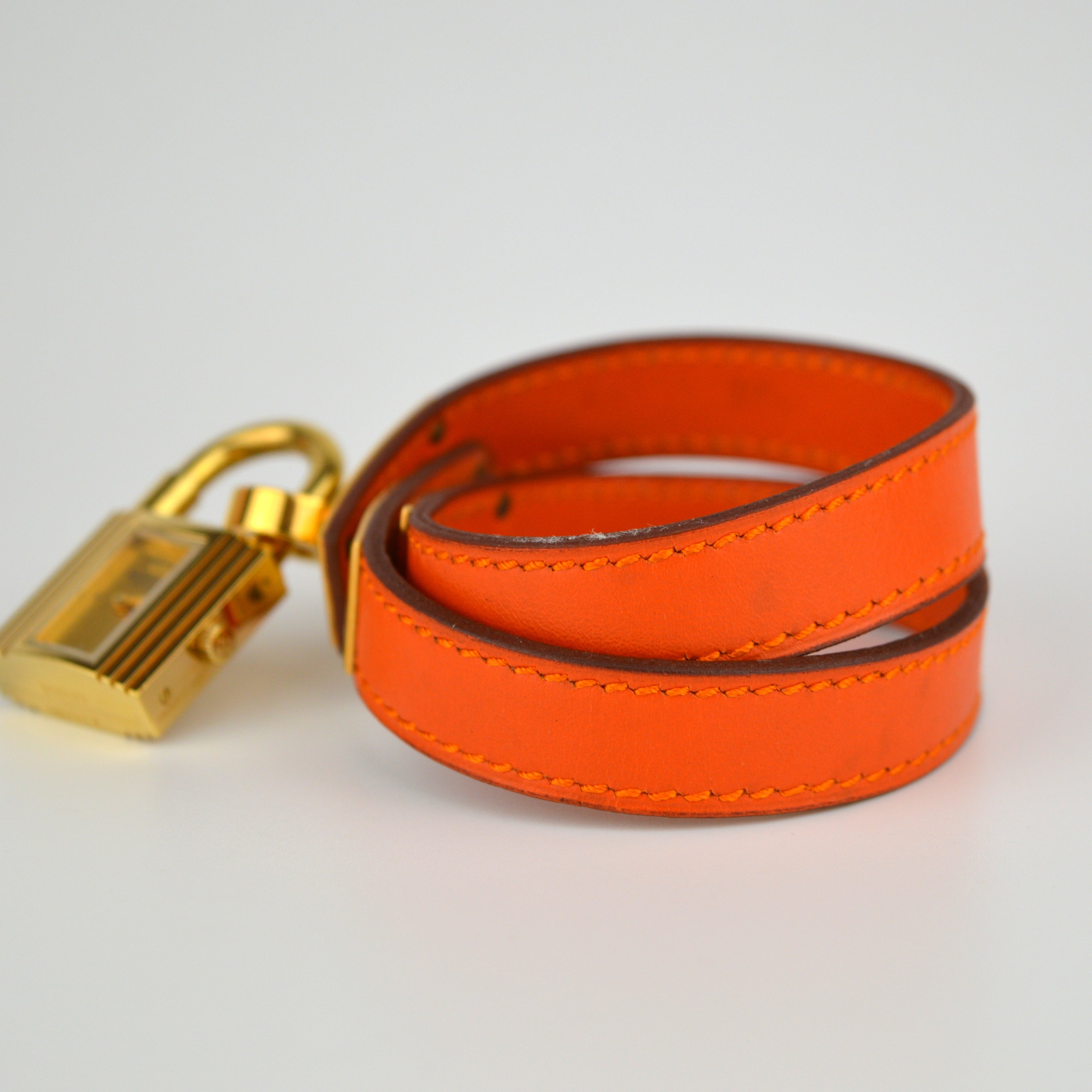Hermes Kelly Double Tour Watch with Box