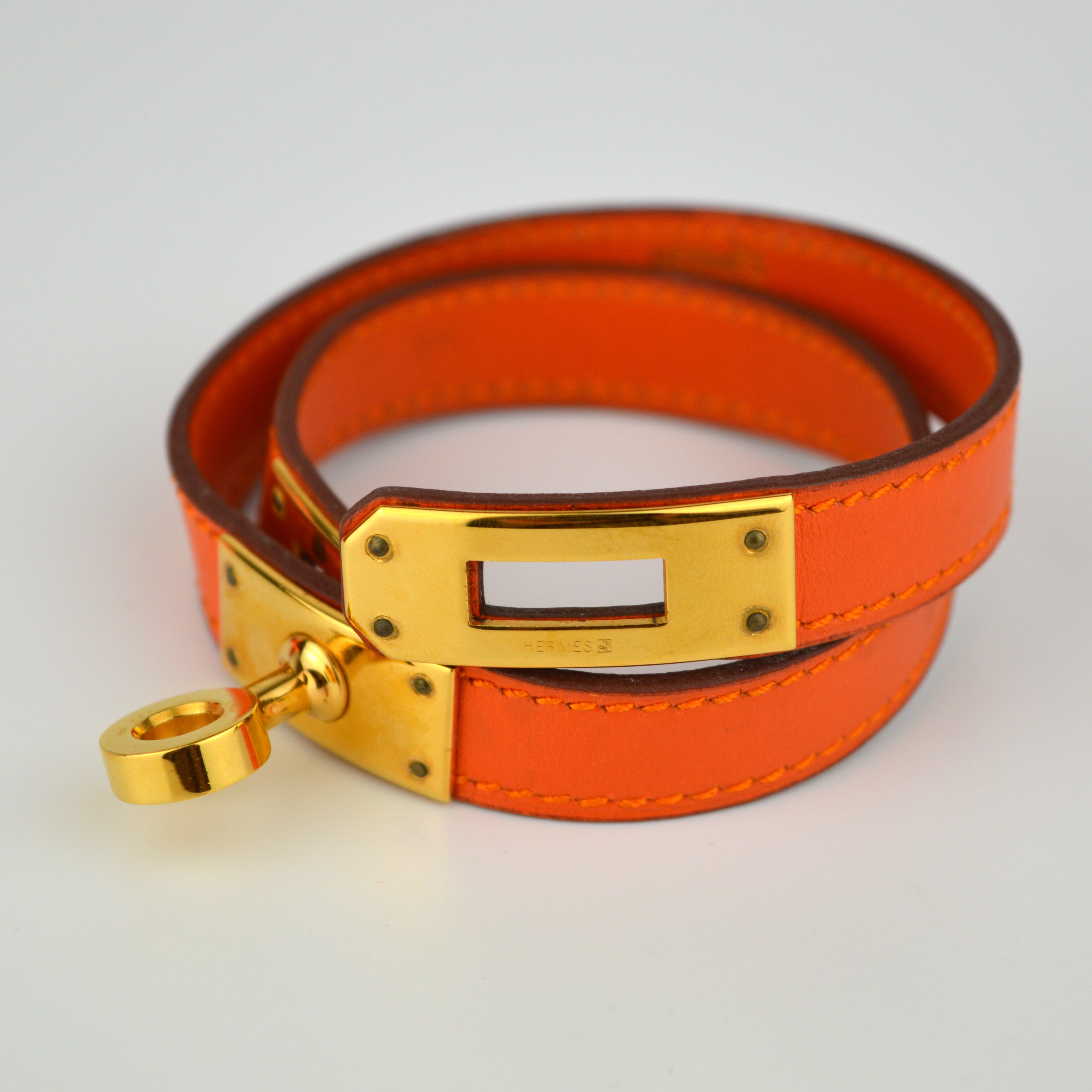 Hermes Kelly Double Tour Watch with Box