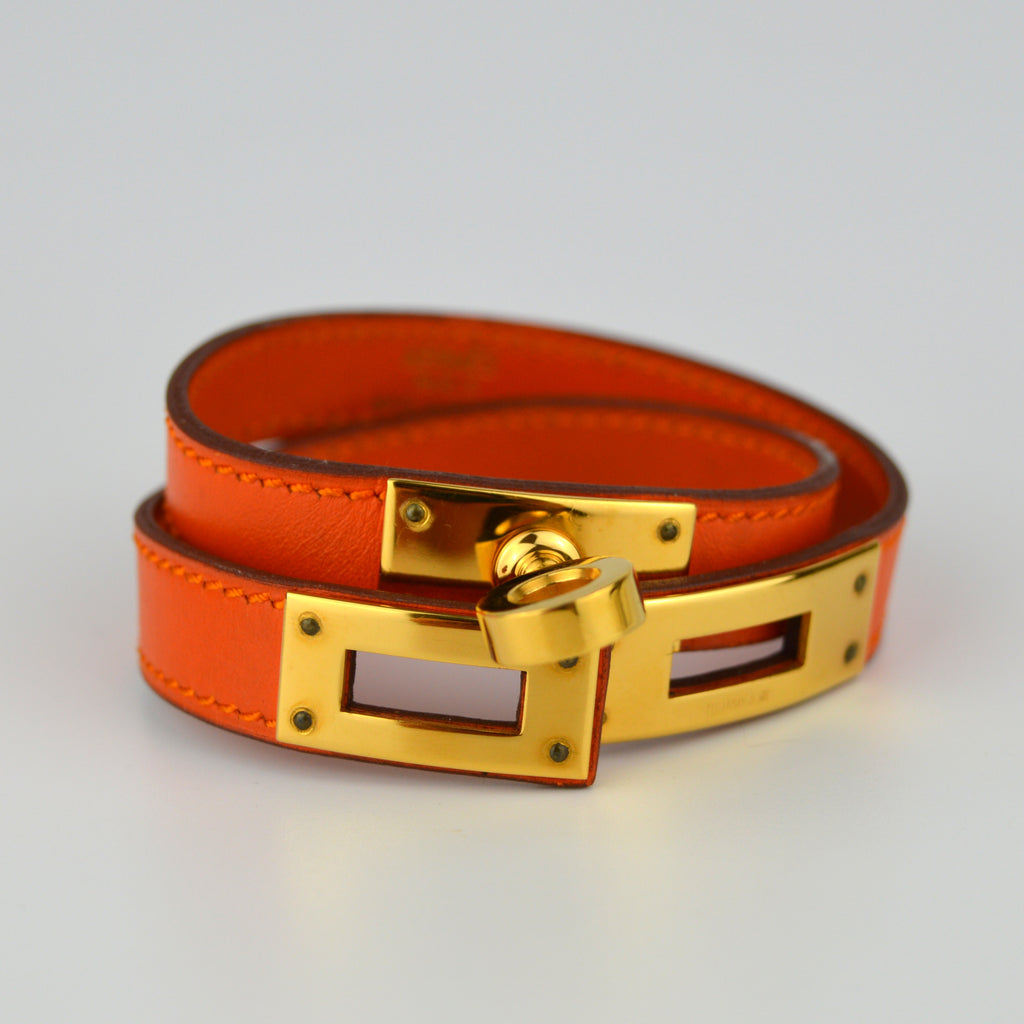 Hermes Kelly Double Tour Watch with Box