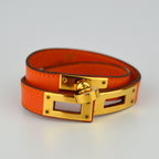 Hermes Kelly Double Tour Watch with Box