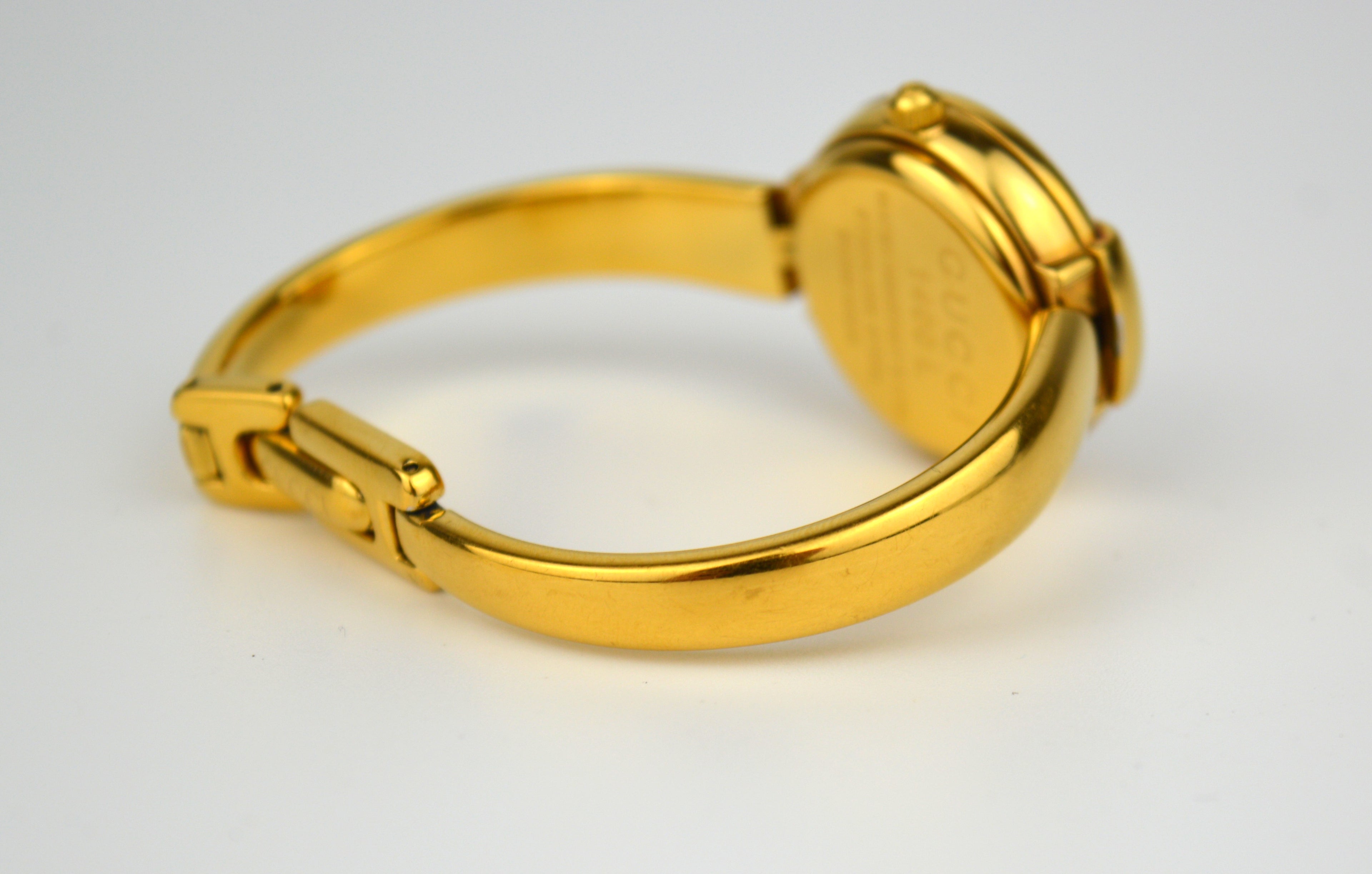 GUCCI 1400L GOLDEN VINTAGE GOLD WATCH