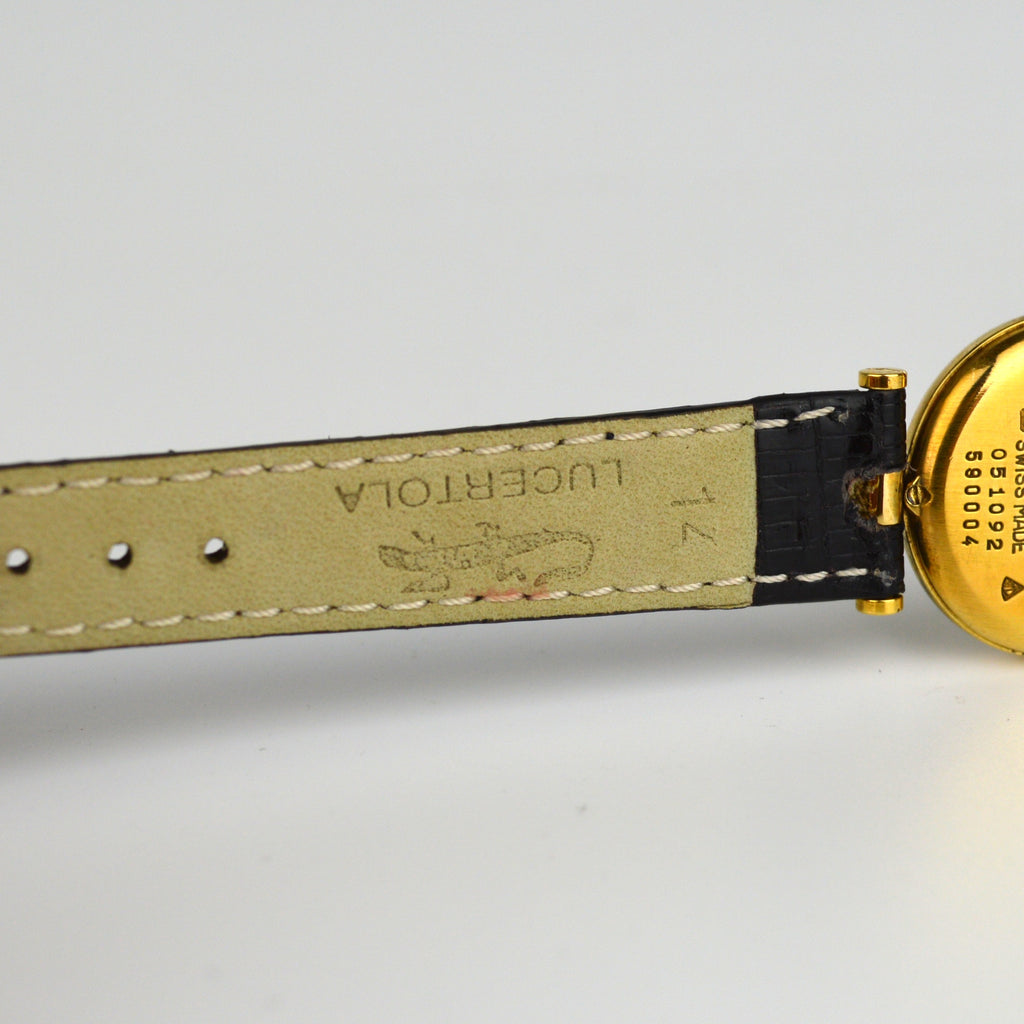 Cartier Must Vendôme Vintage Watch with Soft Case