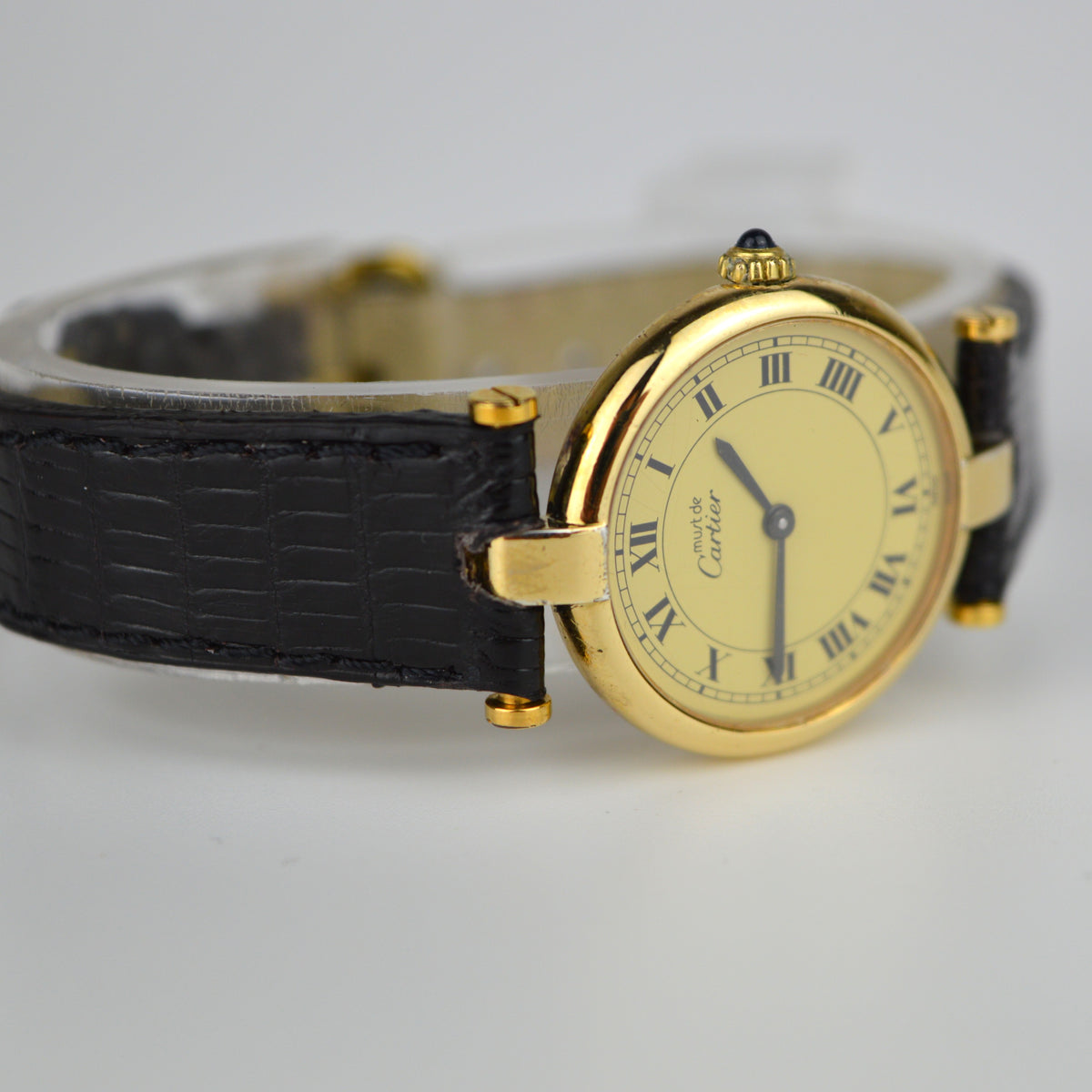 Cartier Must Vendôme Vintage Watch with Soft Case