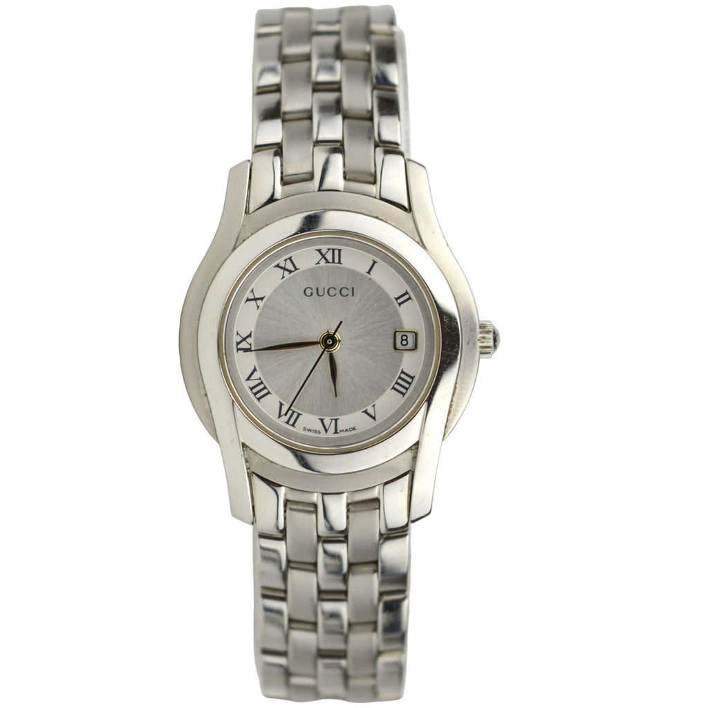 Gucci 5500L Silver Vintage Watch