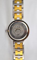 Hermes Clipper Ivory Dial Watch