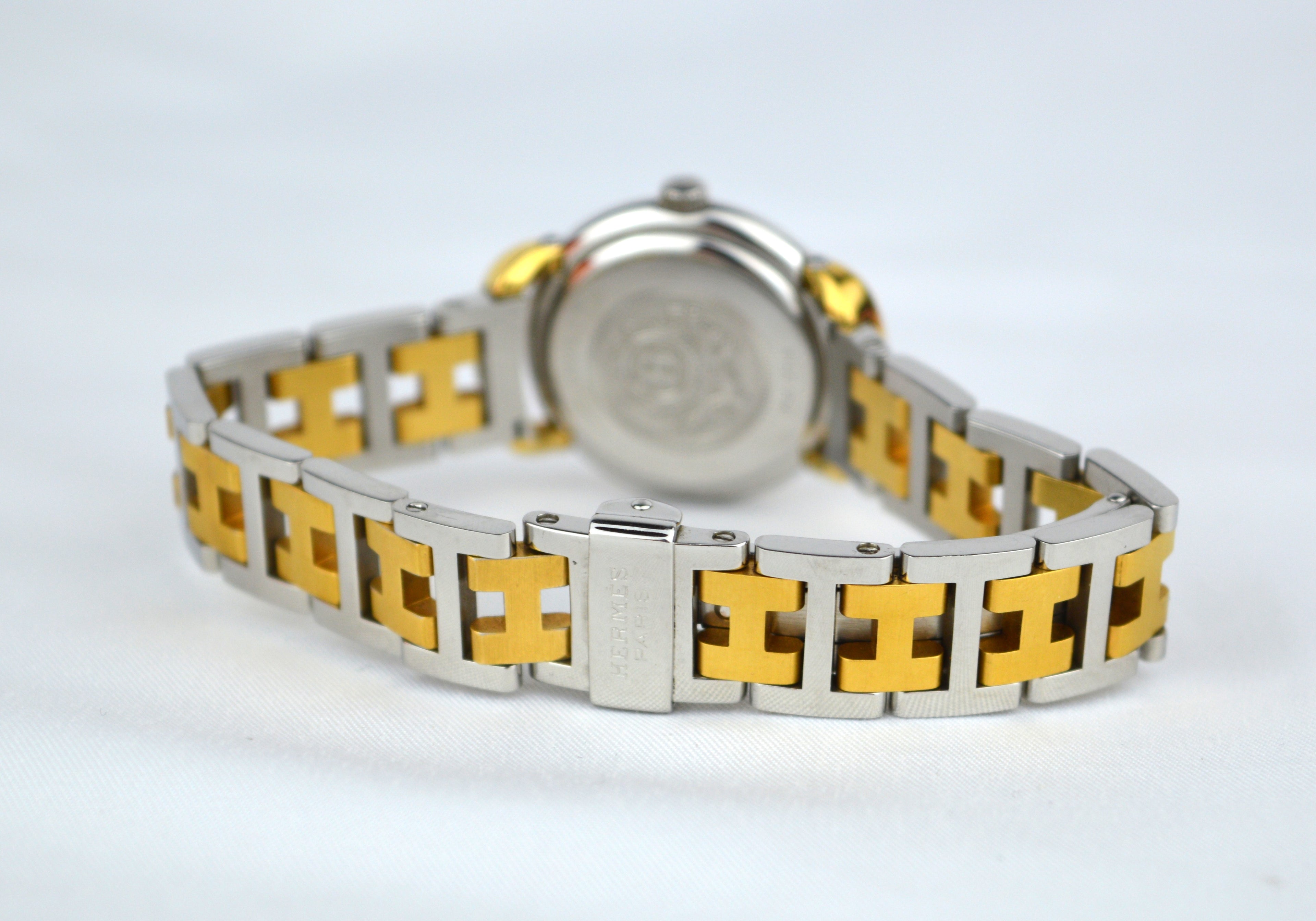HERMES PULLMAN VINTAGE WATCH WITH BOX
