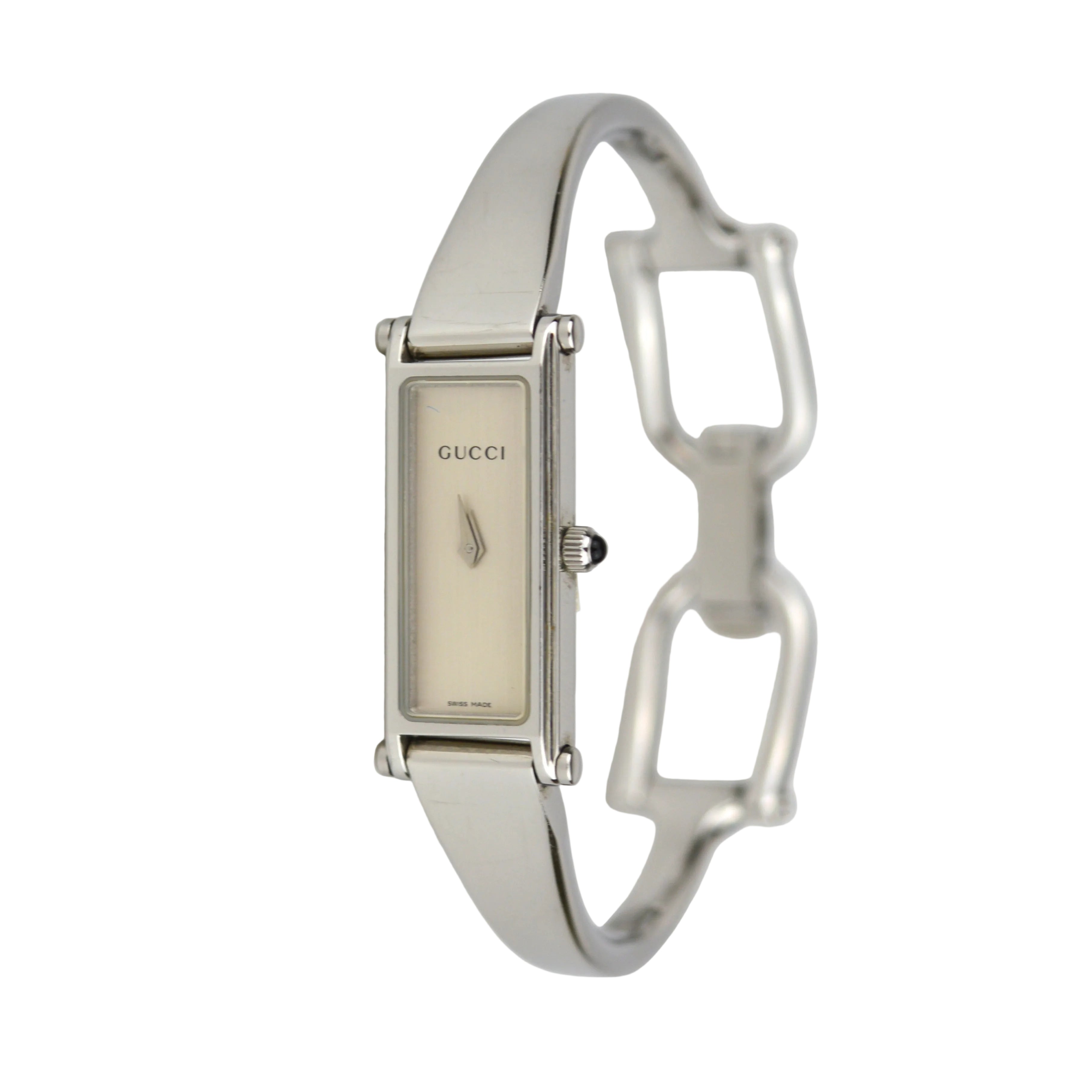 Gucci 1500L Silver Vintage Watch