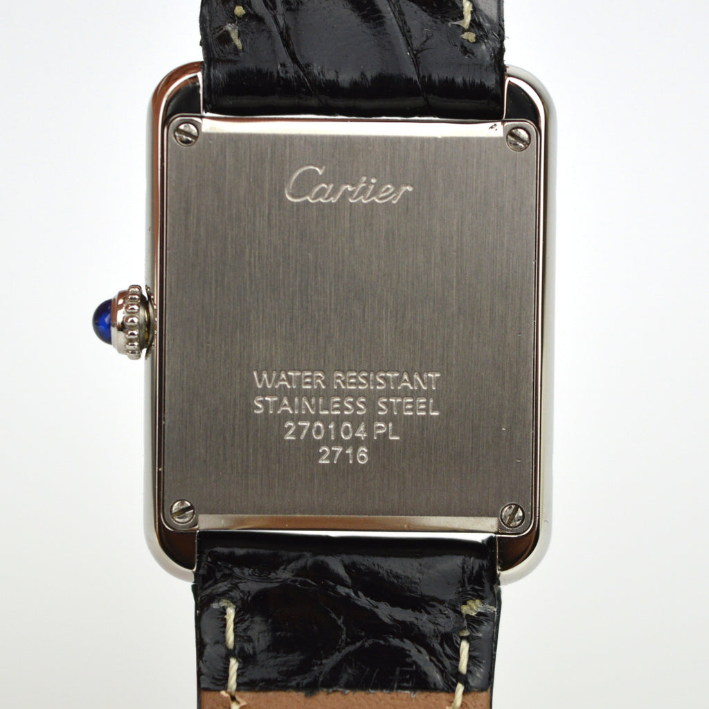 Cartier Tank Solo 2716 Watch with Soft Case
