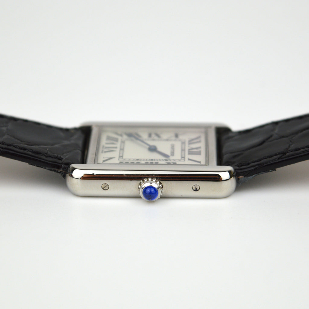 Cartier Tank Solo 2716 Watch with Soft Case