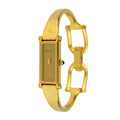 Gucci 1500L Golden Plated Watch With Box