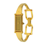 Gucci 1500L Golden Plated Watch With Box