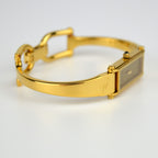 Gucci 1500L Golden Plated Watch With Box
