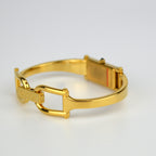 Gucci 1500L Golden Plated Watch With Box