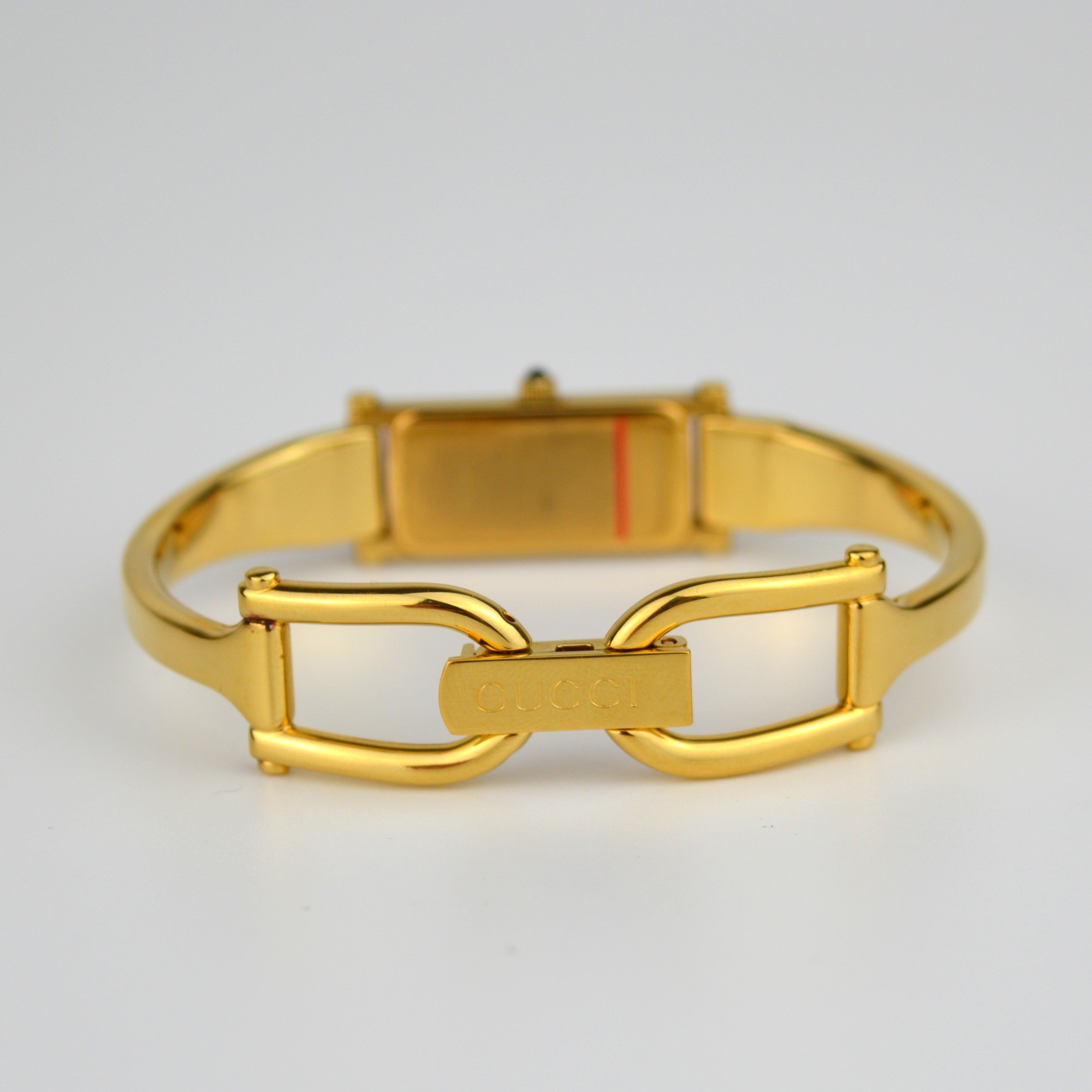 Gucci 1500L Golden Plated Watch With Box