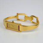 Gucci 1500L Golden Plated Watch With Box