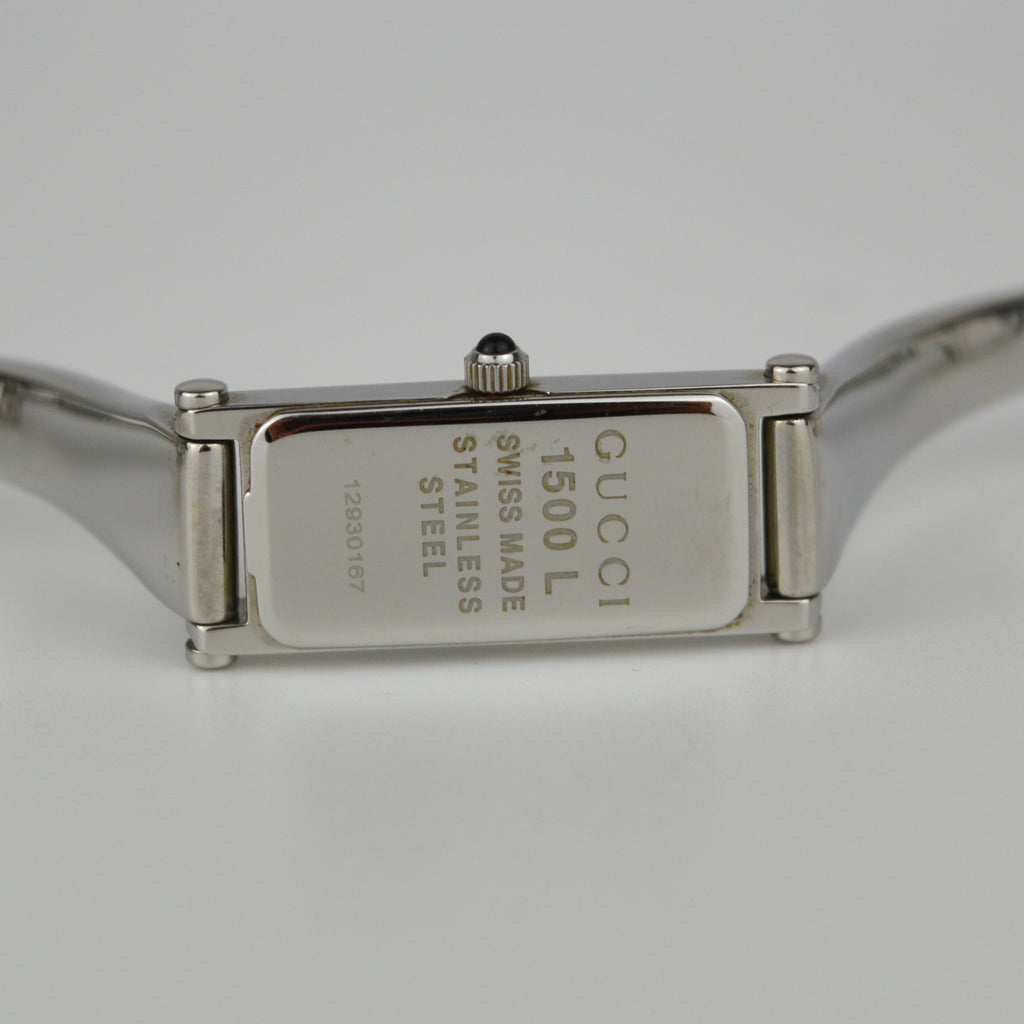 Gucci 1500L Silver Vintage Watch