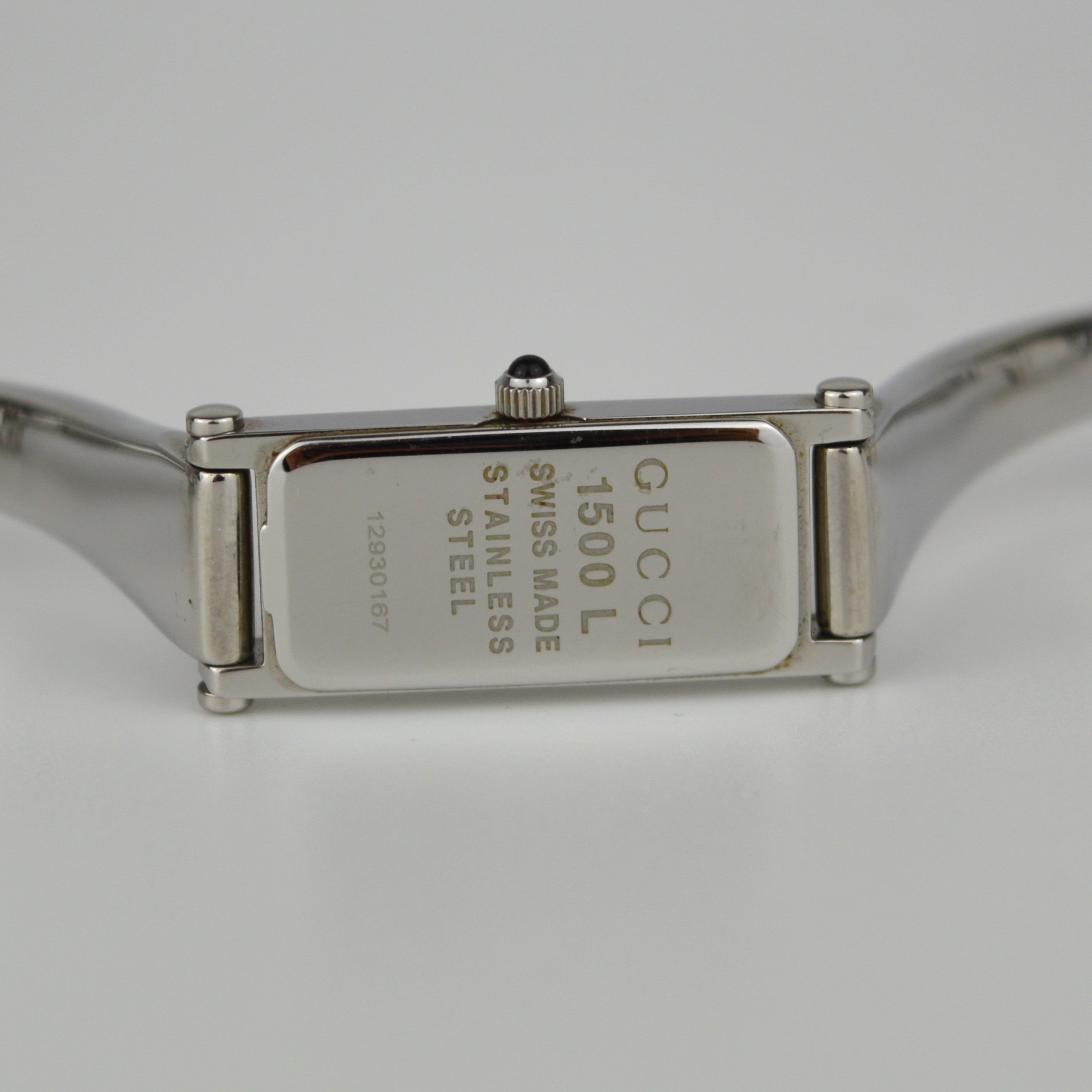 Gucci 1500L Silver Vintage Watch