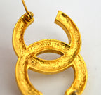 Chanel Coco Mark Brooch with Strass