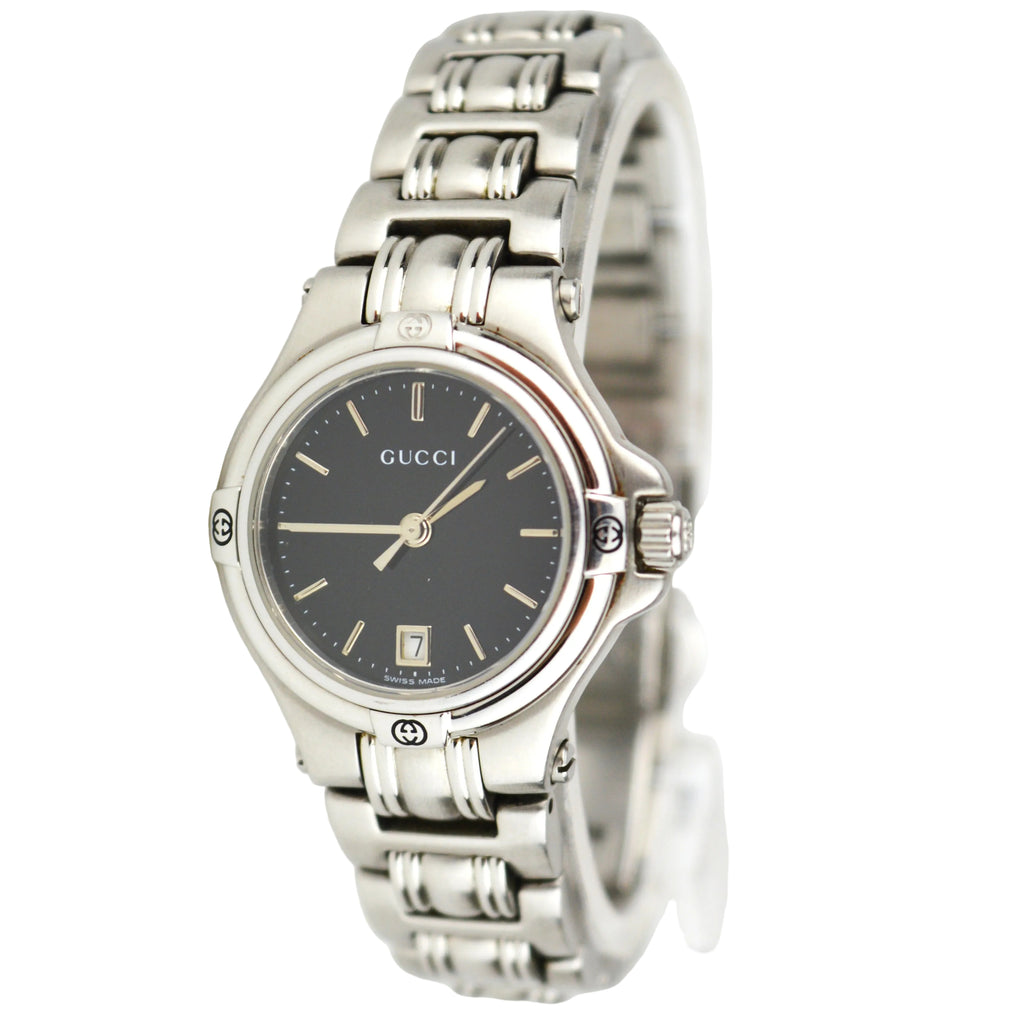 Gucci 9040L Black Dial Vintage Watch
