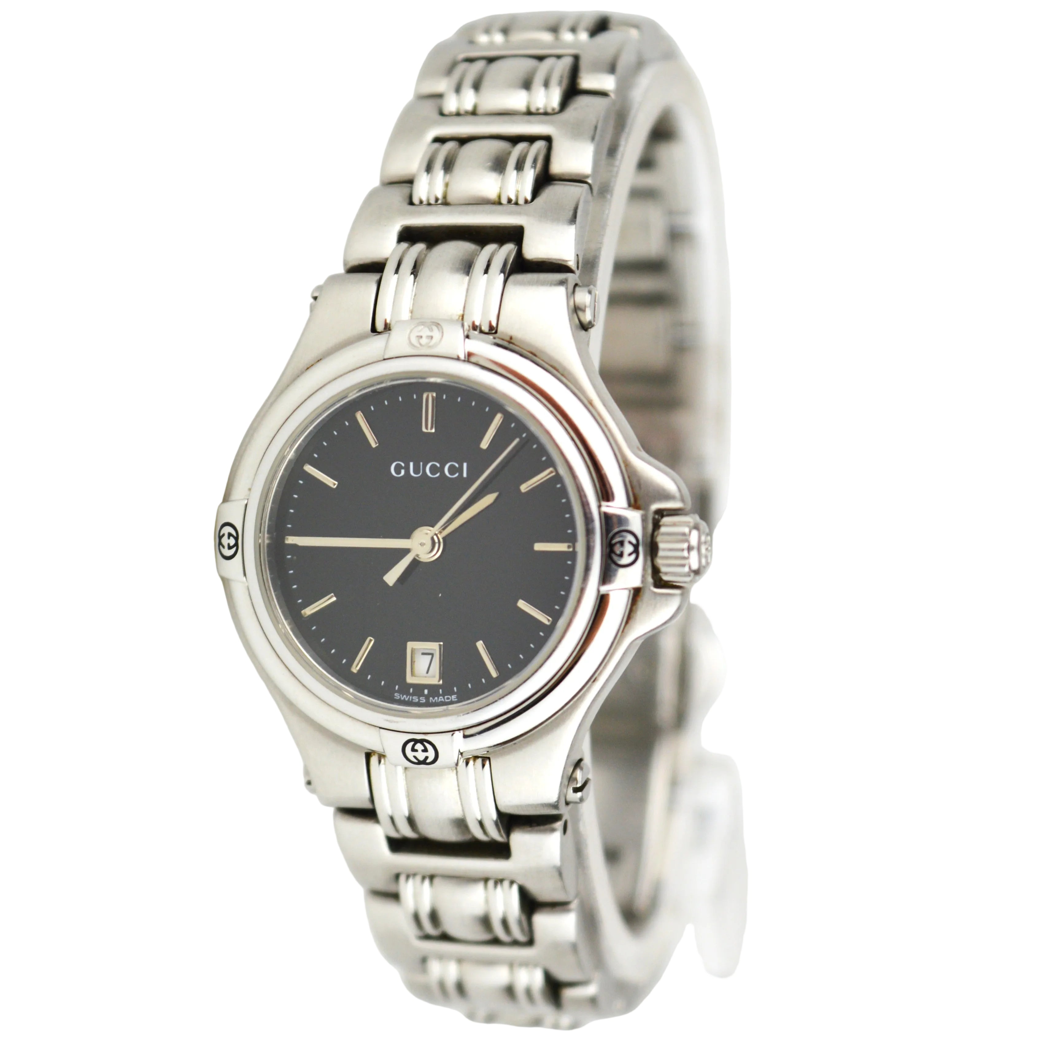 Gucci 9040L Black Dial Vintage Watch