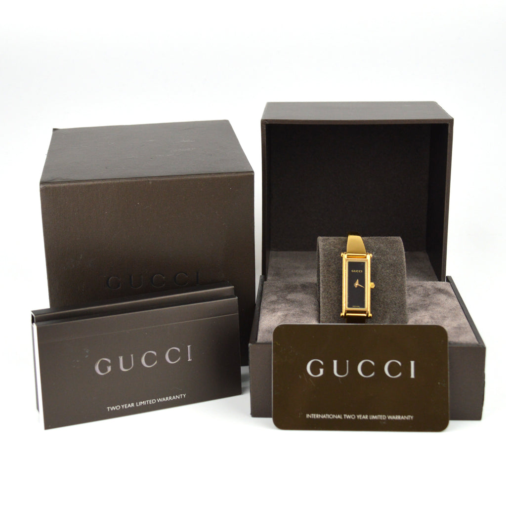 Gucci 1500L Golden Watch Full Set