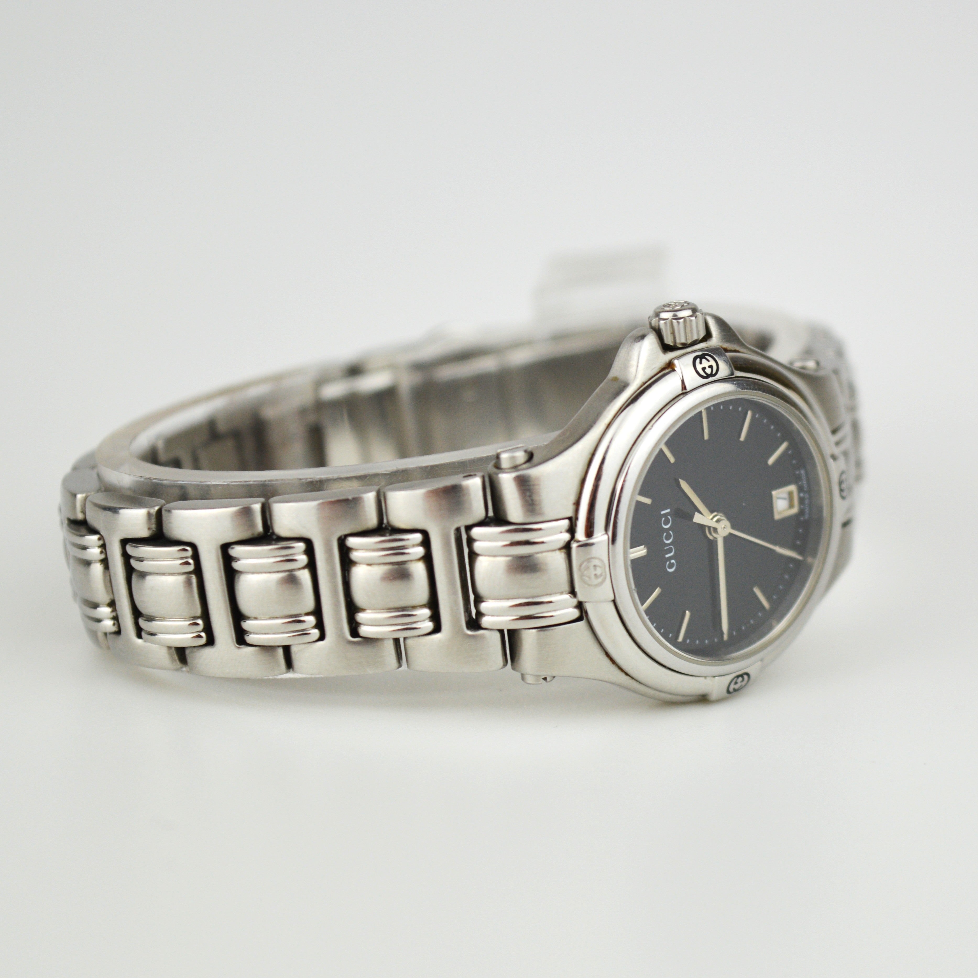 Gucci 9040L Black Dial Vintage Watch