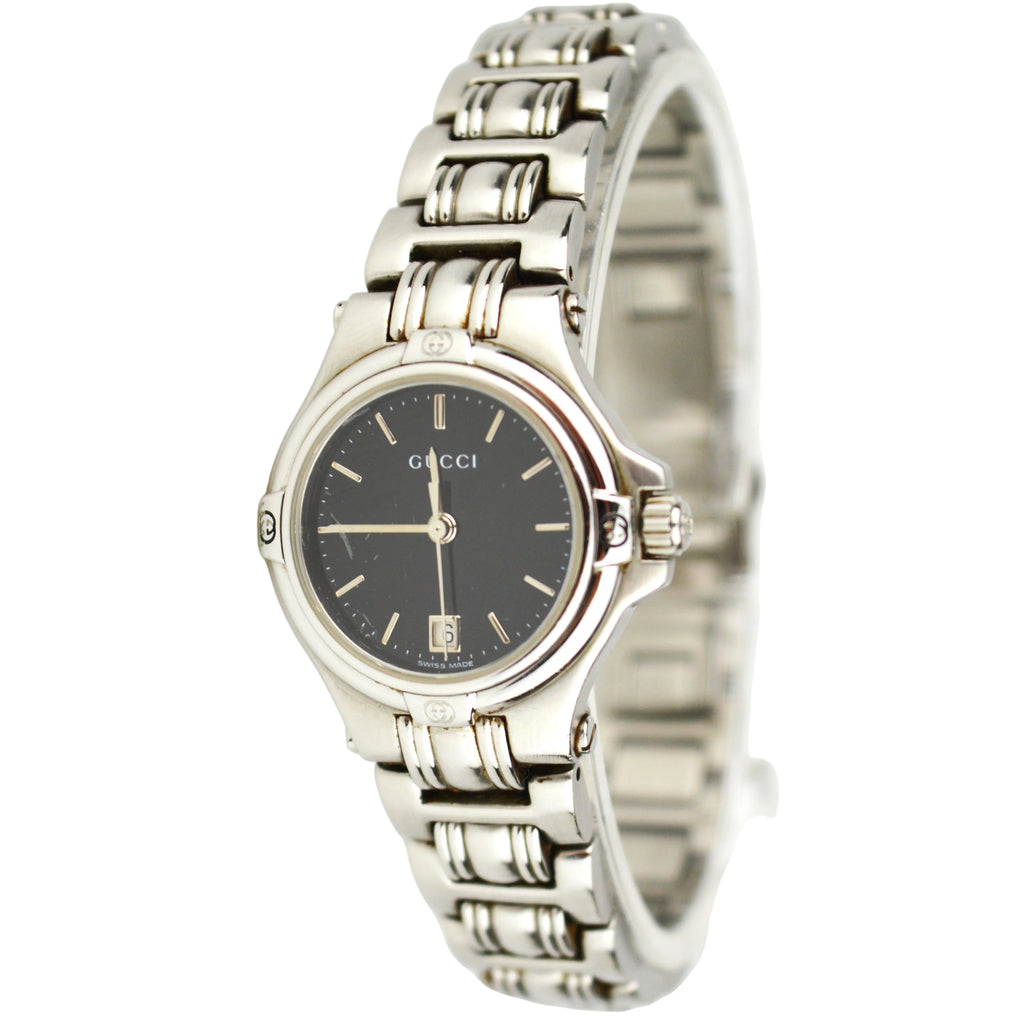 Gucci 9040L Black Dial Vintage Watch