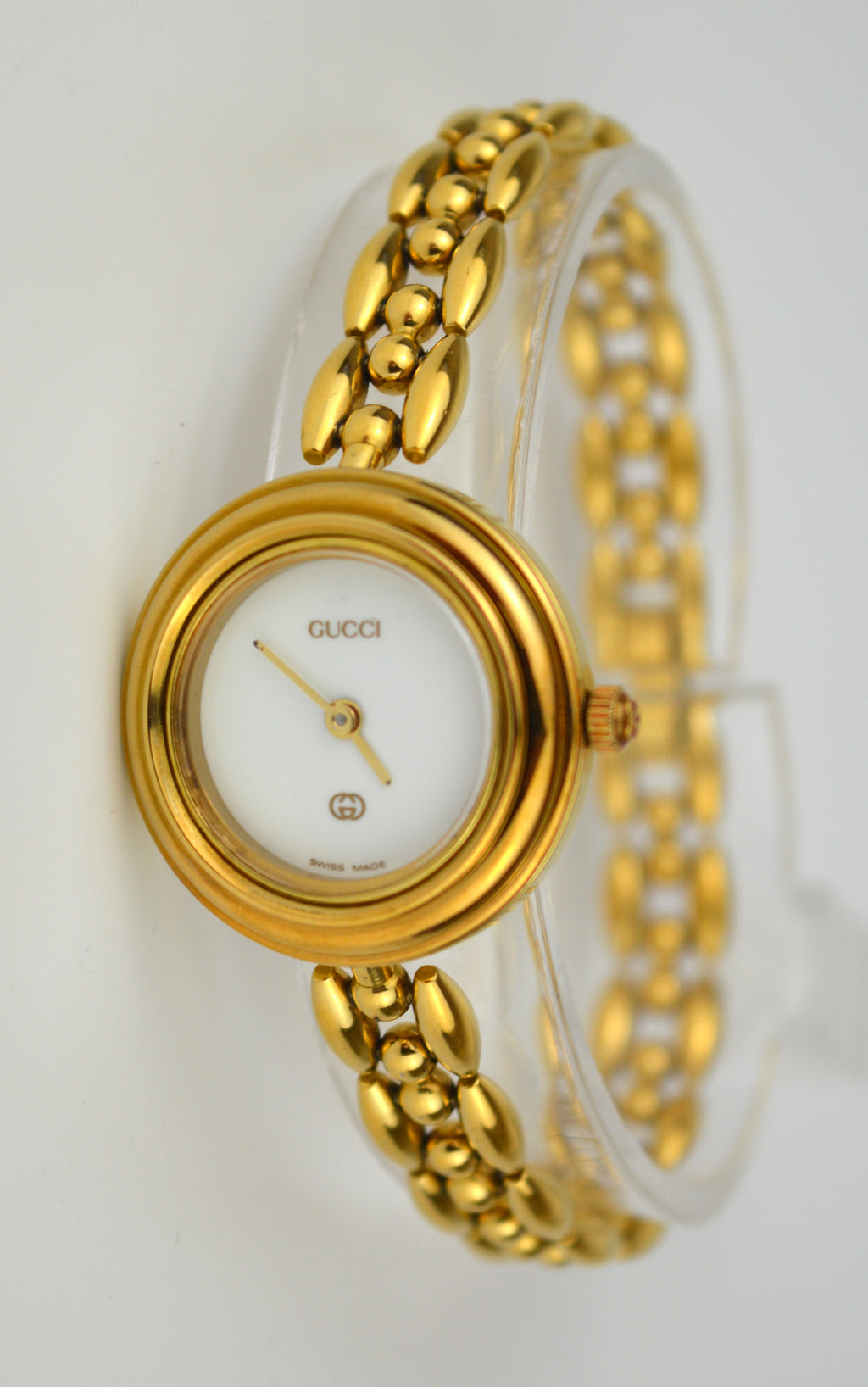 GUCCI BEZEL 11/12.2 WATCH WITH DOCUMENTS