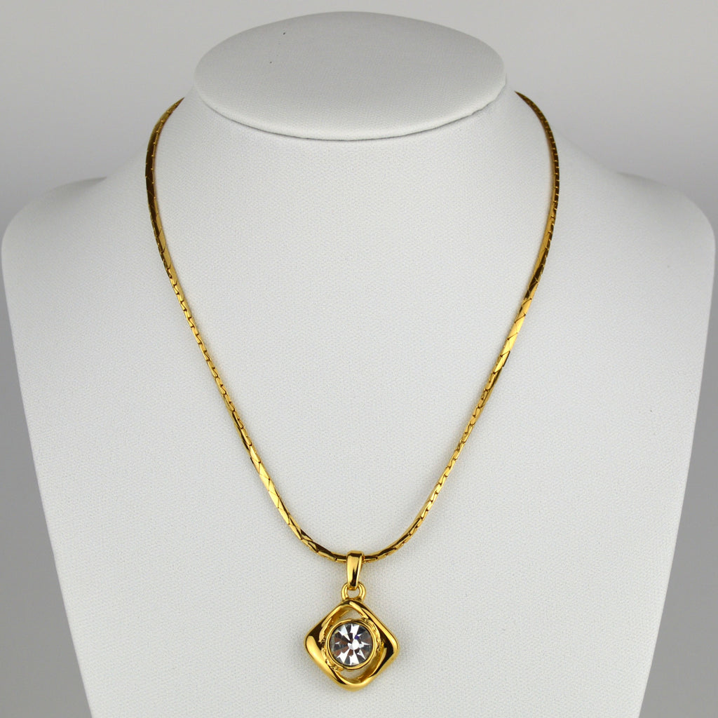 Yves Saint Laurent Vintage Collier Gold Plated