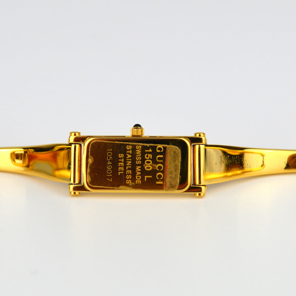 Gucci 1500L Golden Watch Full Set
