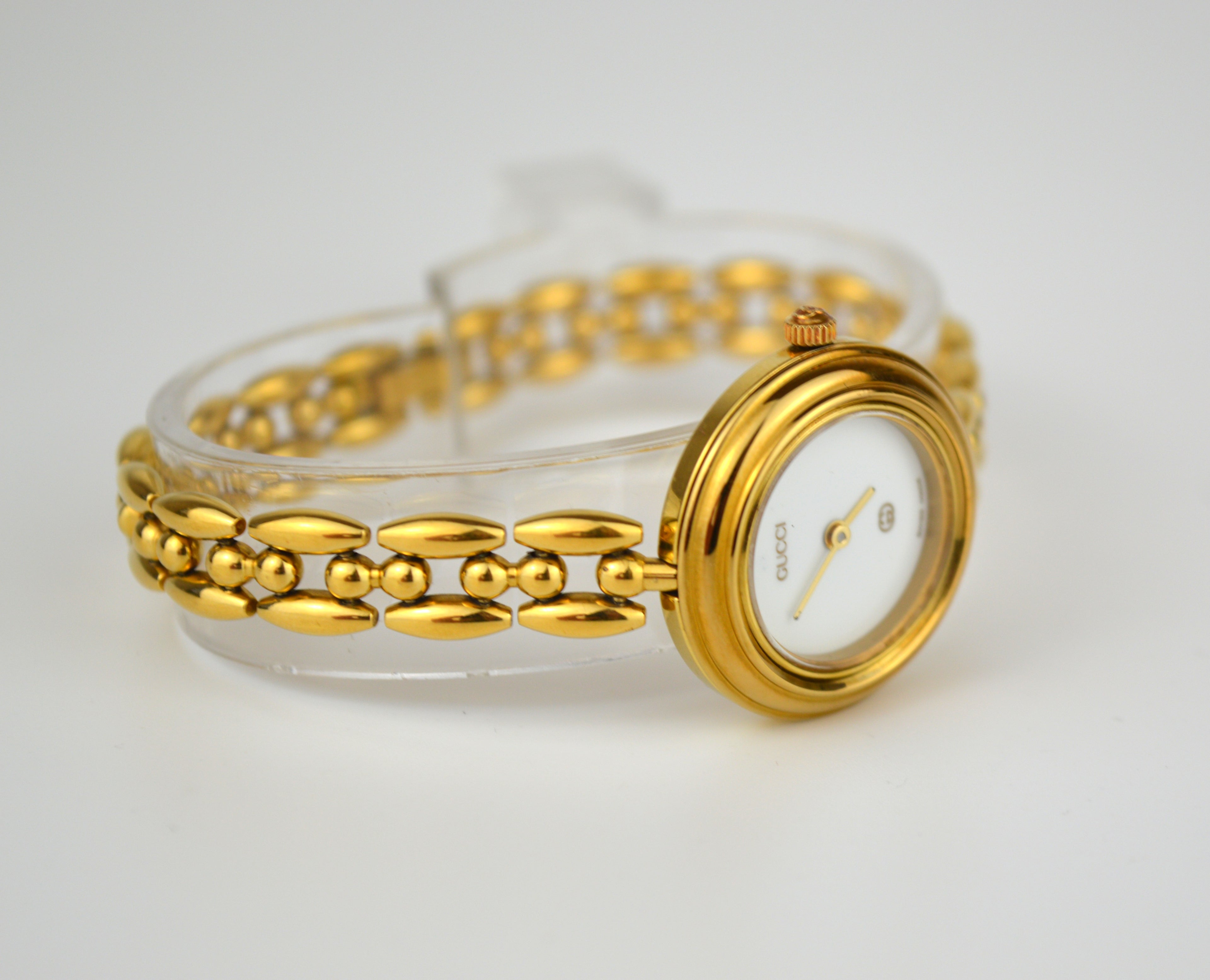 GUCCI BEZEL 11/12.2 WATCH WITH DOCUMENTS