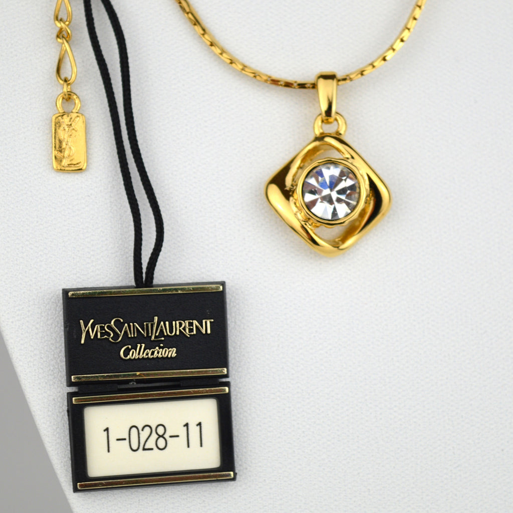 Yves Saint Laurent Vintage Collier Gold Plated